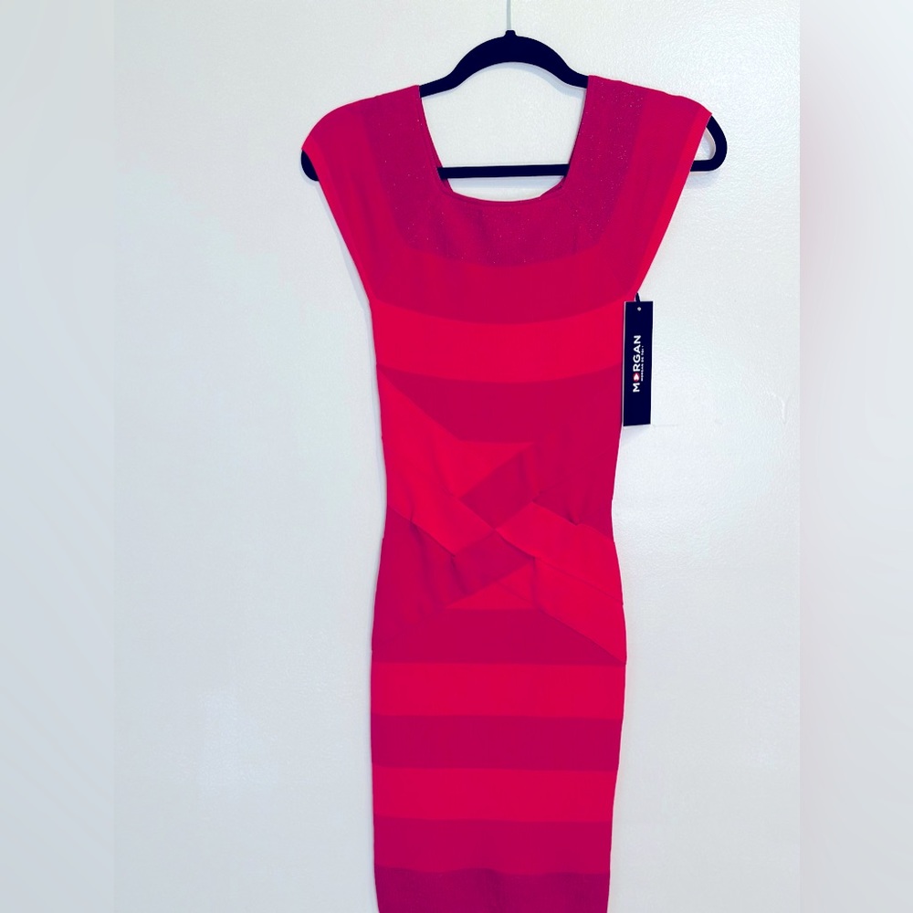 NWT”Morgan de toi” France brand. Beautiful and very sexy jersey dress and color.